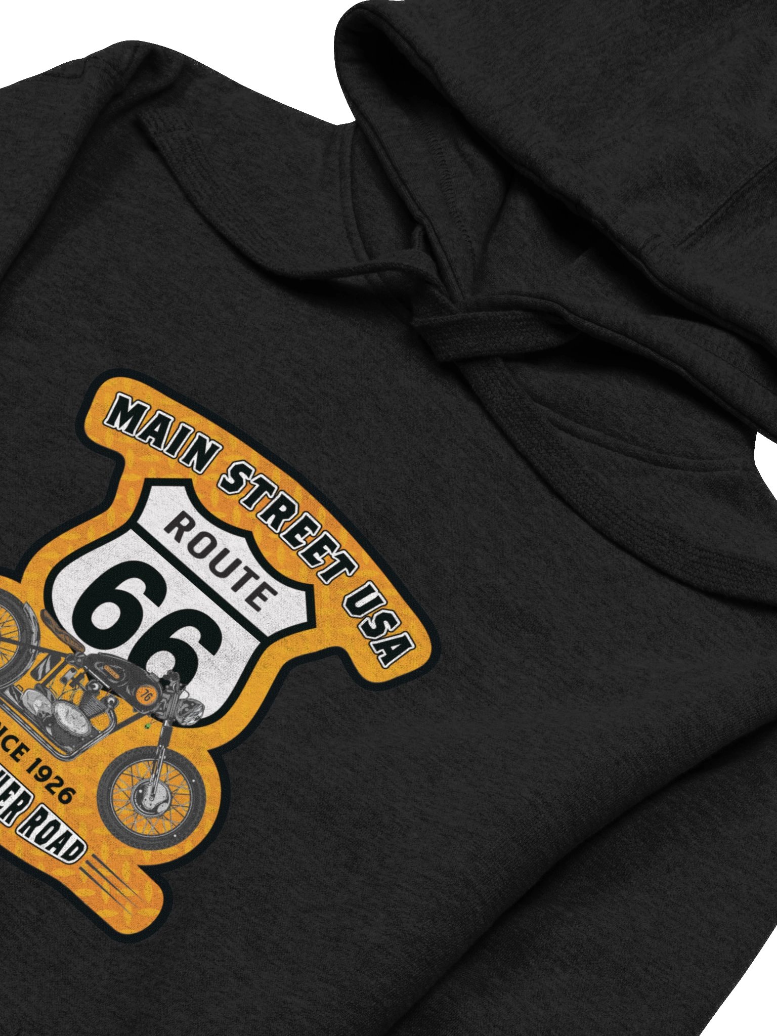 Main Street Motorcycle Route 66 Hoodie product image (3)
