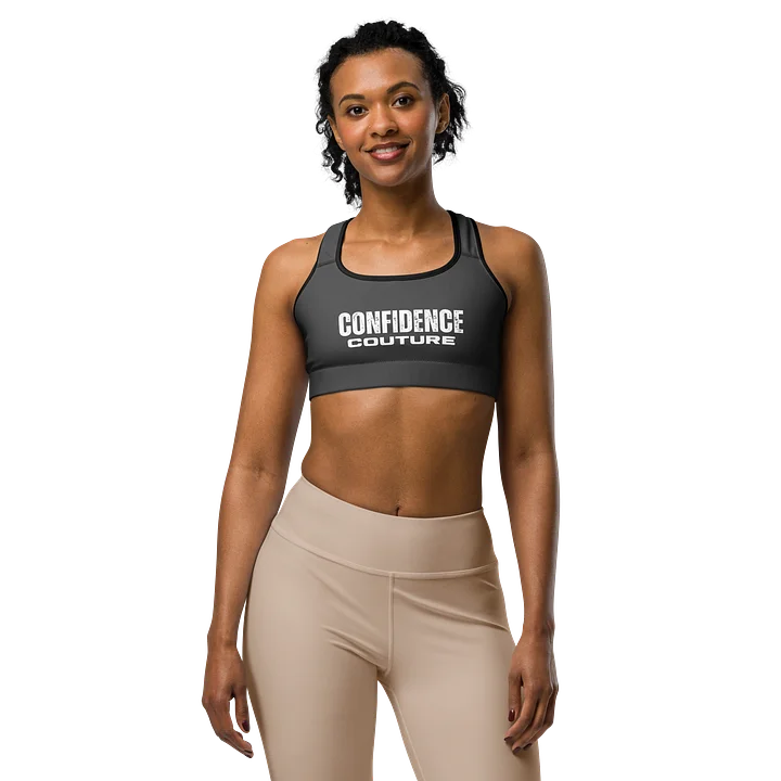 Confidence Couture Stencil Sports Bra product image (1)