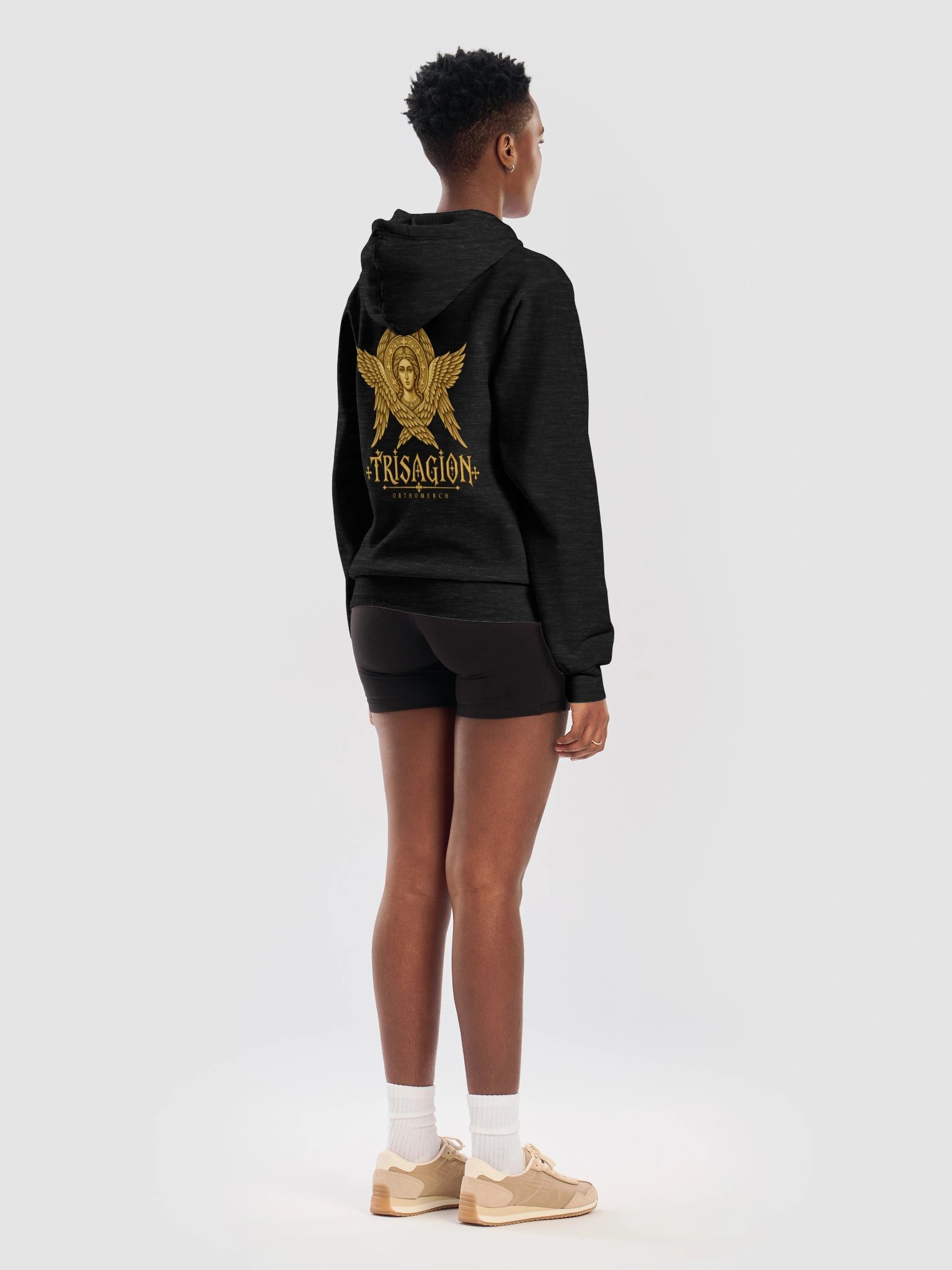 TRISAGION — Six-Winged Seraphim Orthodox Hoodie product image (71)