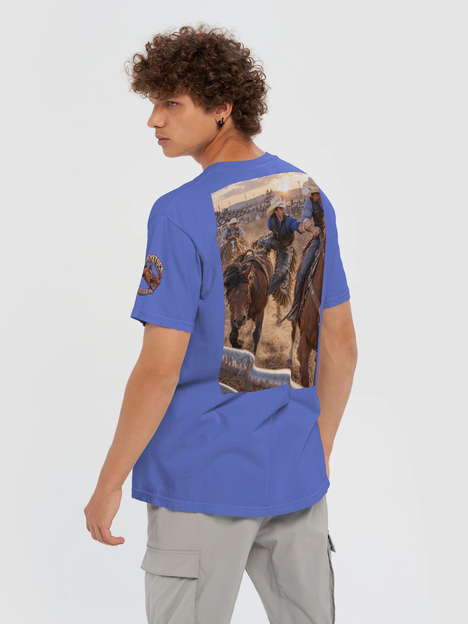 Bareback Bronc Chute to Pickup T-Shirt | ROUGHSTOCK RODEO™ product image (134)