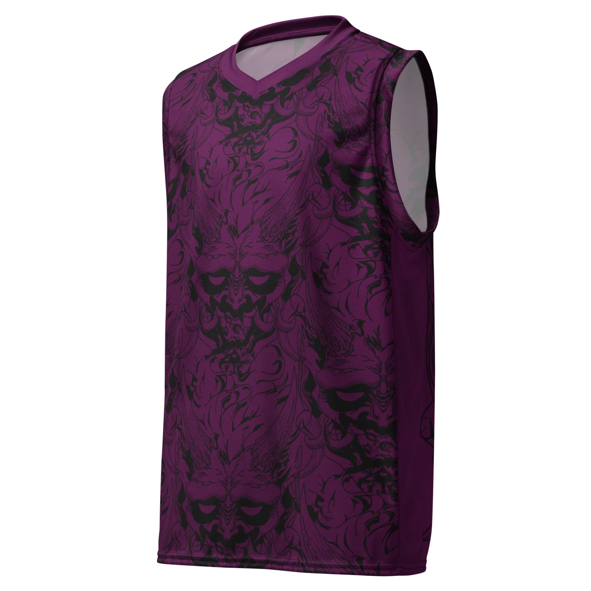 [ ONIFACE ] PURPLE/BLACK Basketball Jersey // SYN product image (1)