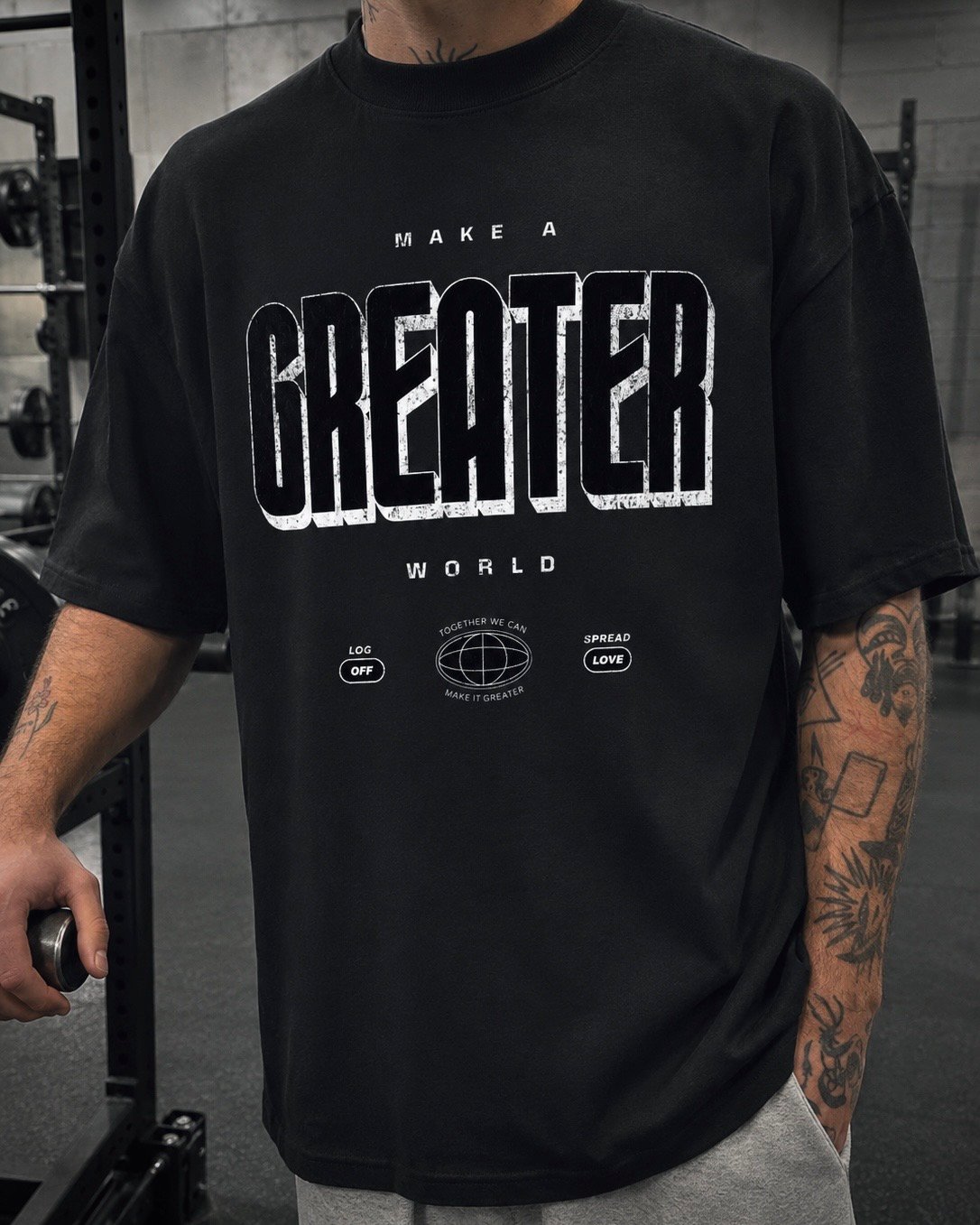 Make a greater world. Shirt product image (7)