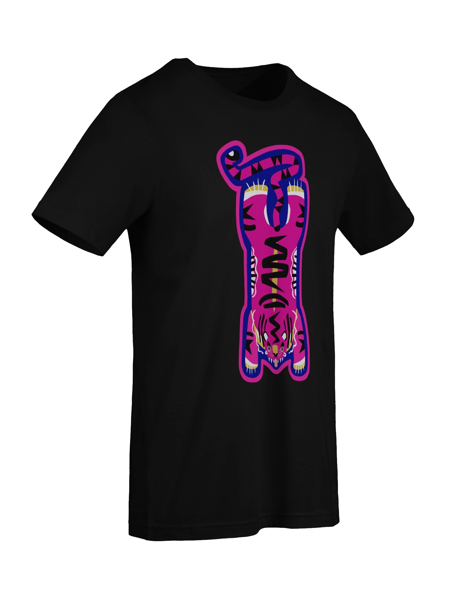 Pink and Blue Tiger - T-Shirt product image (10)