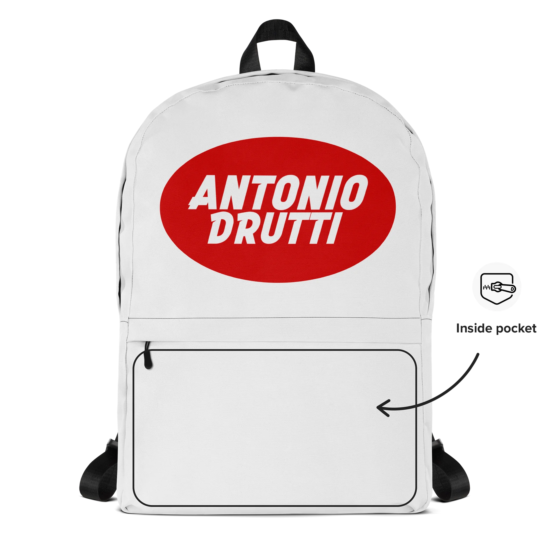 Antonio Drutti Red Logo Backpack product image (3)