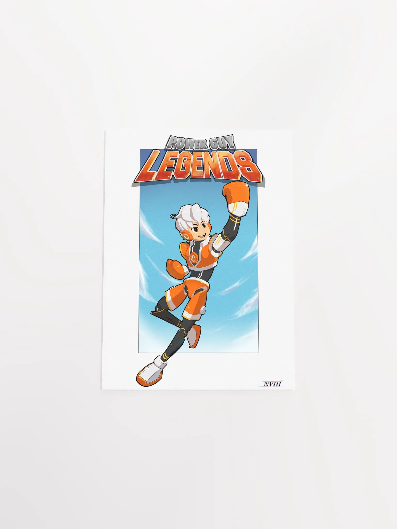 Power Guy Legends Matte Poster Print product image (4)