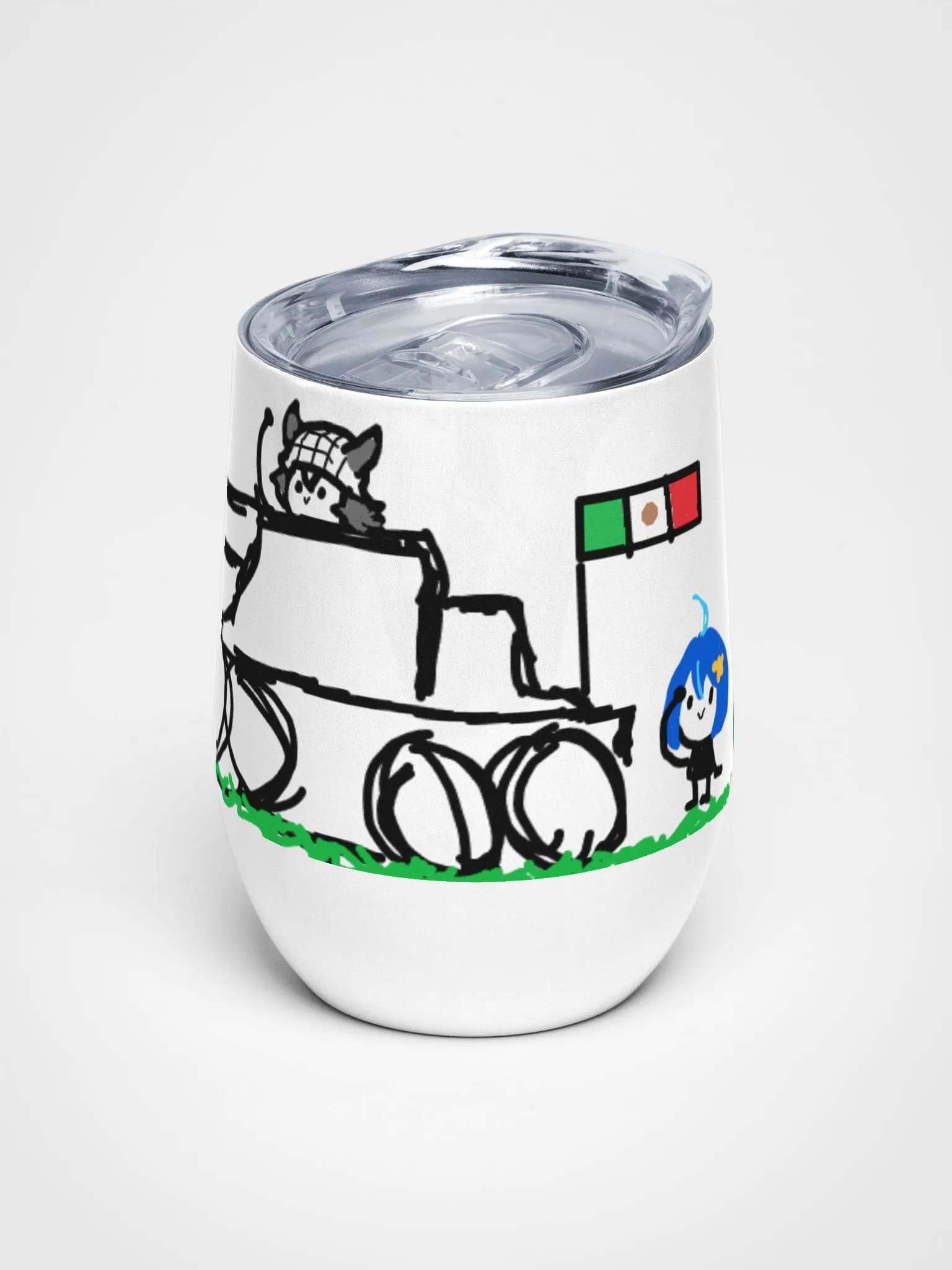 War Scribble Cup product image (1)