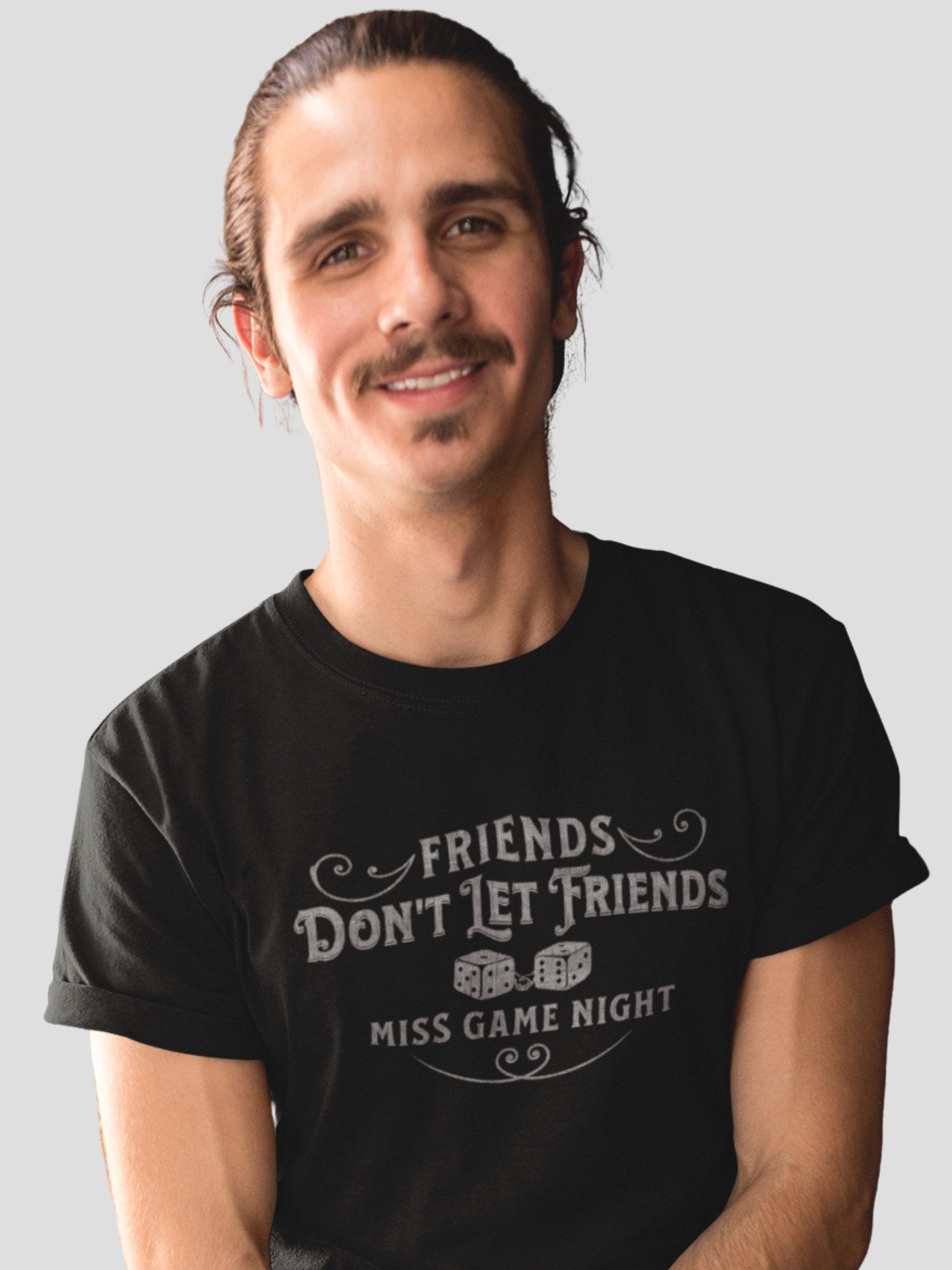 Game Night Shirt for Board Gaming Friends, Friendship Dice Board Game T-shirt, Friends Don't Let Friends Miss Game Night product image (1)