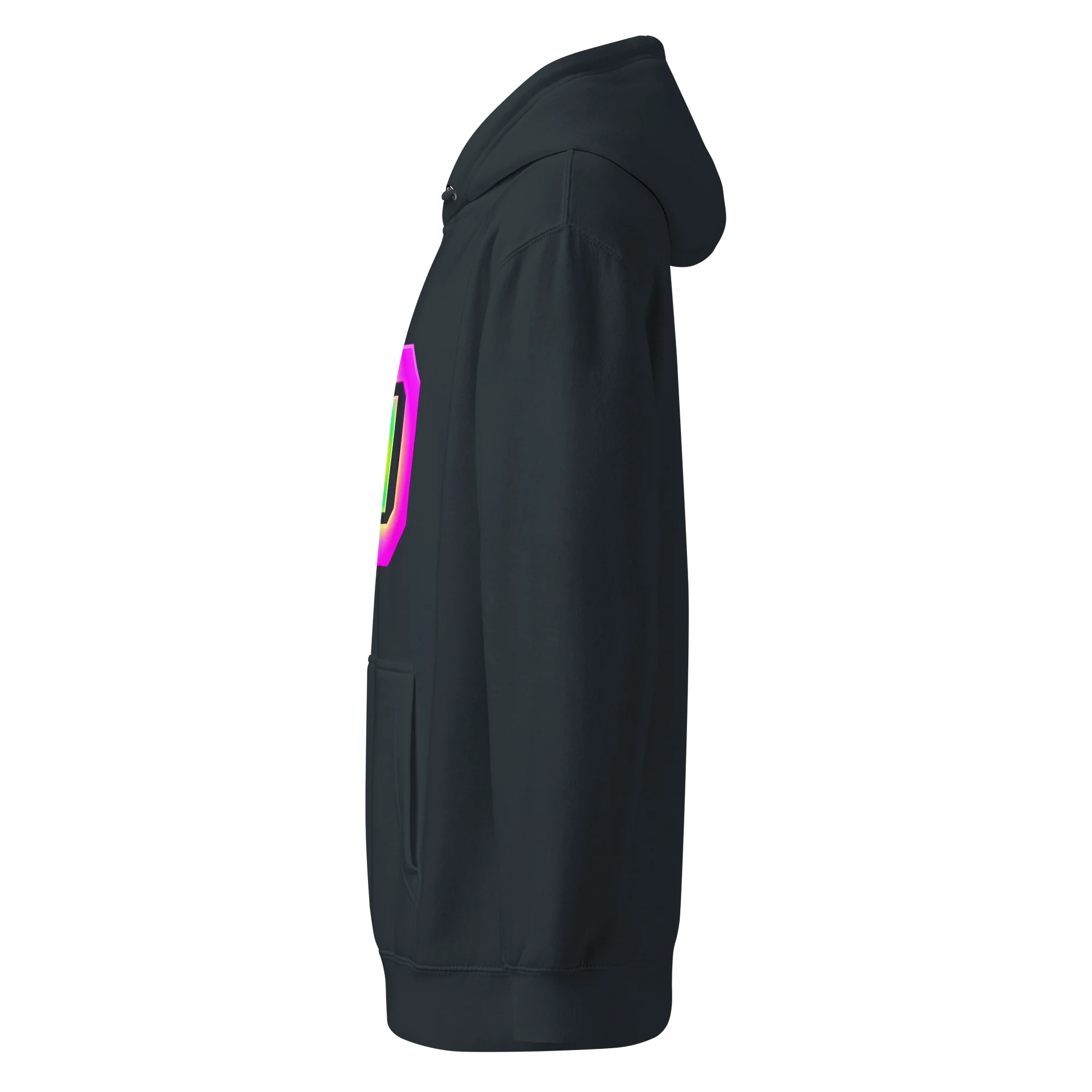 Neon Rainbow Number 1 Hoodie product image (3)