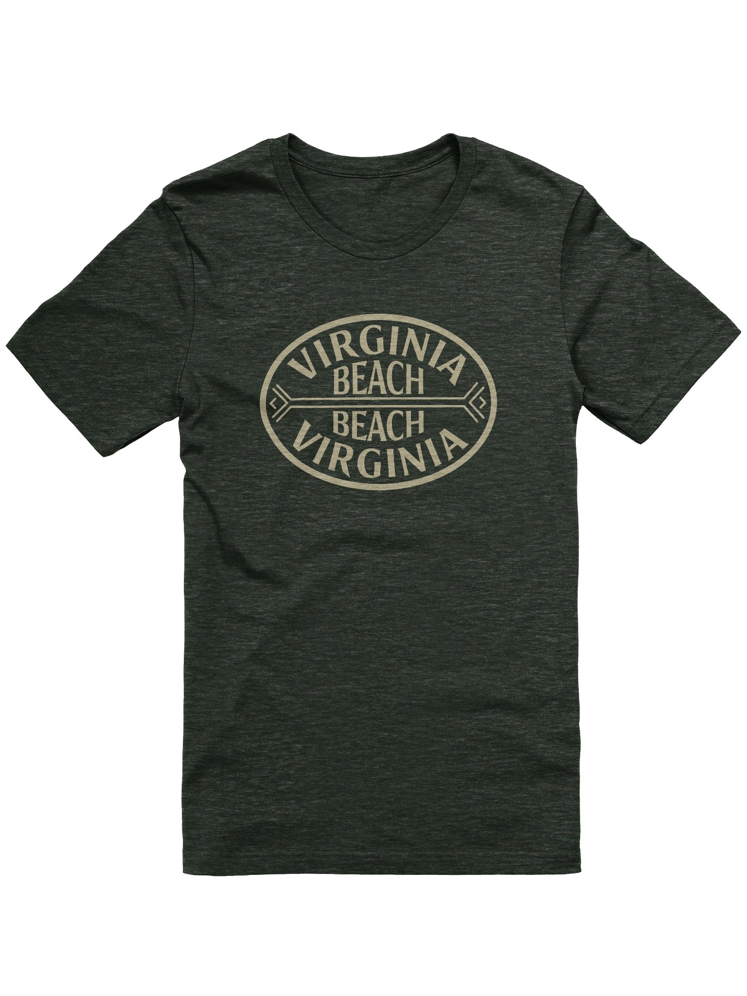 Virginia Beach Luggage Tag Tee product image (1)