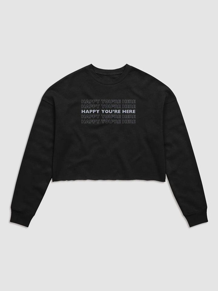 LowLifeHighLites Cropped Ultra Soft Sweatshirt product image (1)