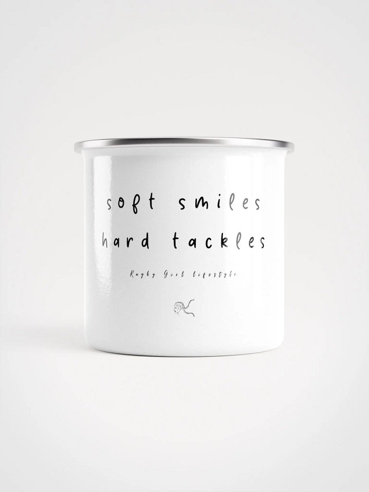 SOFT SMILES - HARD TACKLES Mug product image (1)