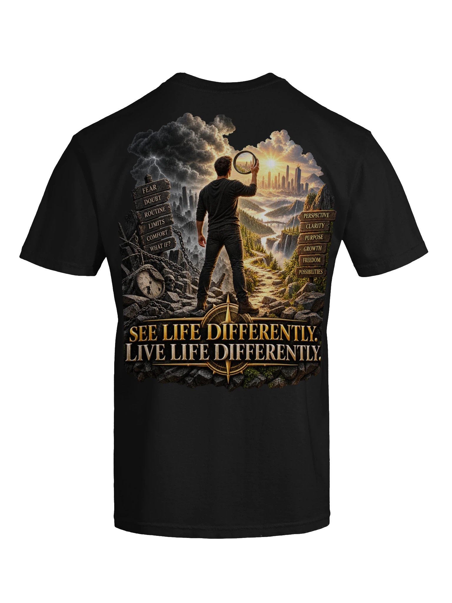 See Life Differently. Live Life Differently. Tee product image (7)