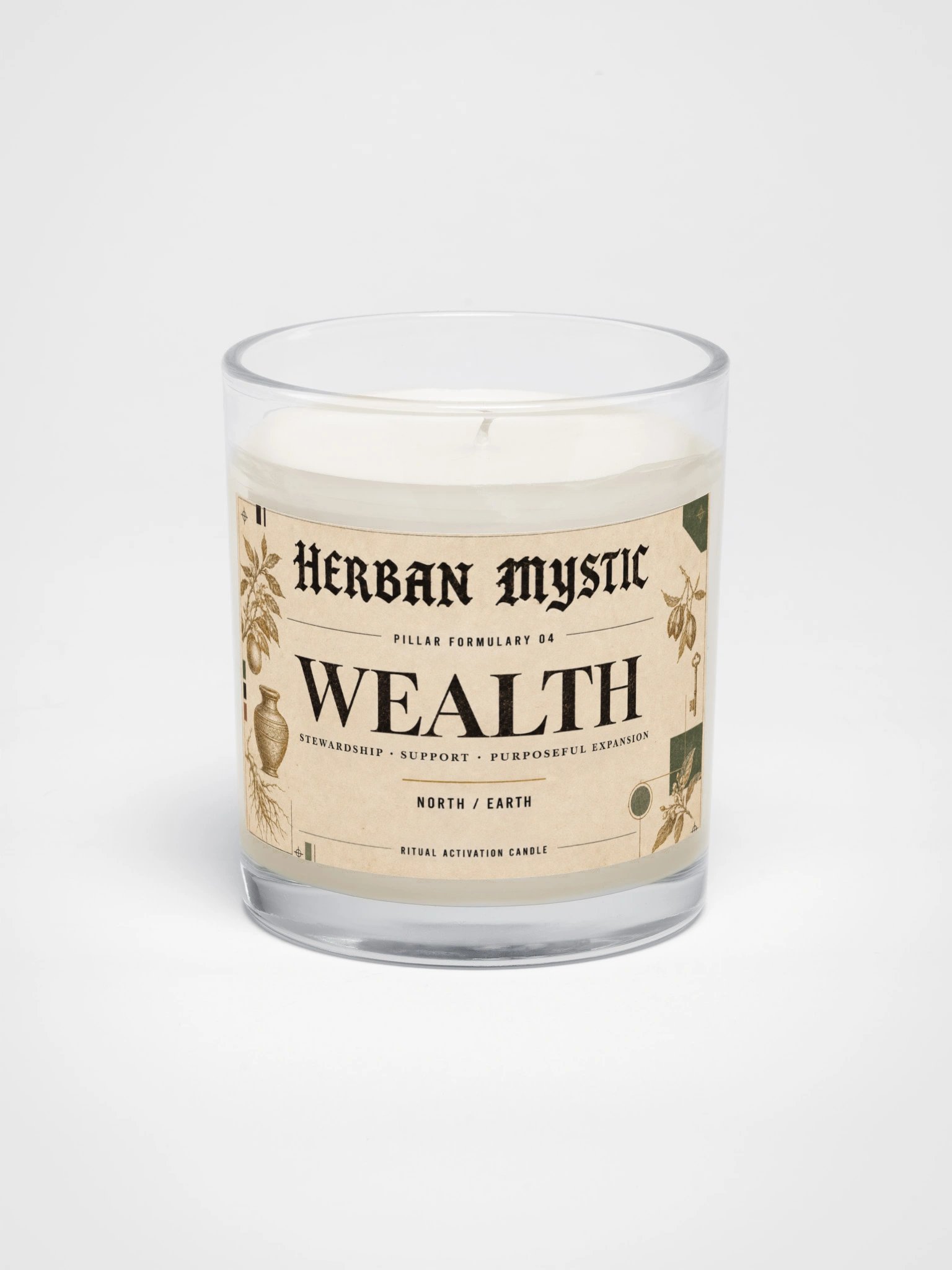 Wealth — Ritual Activation Candle product image (1)