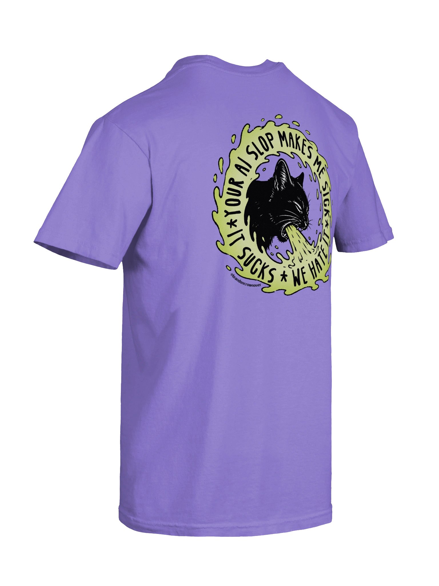 AI Slop Tee - Double Sided - LIGHT product image (90)