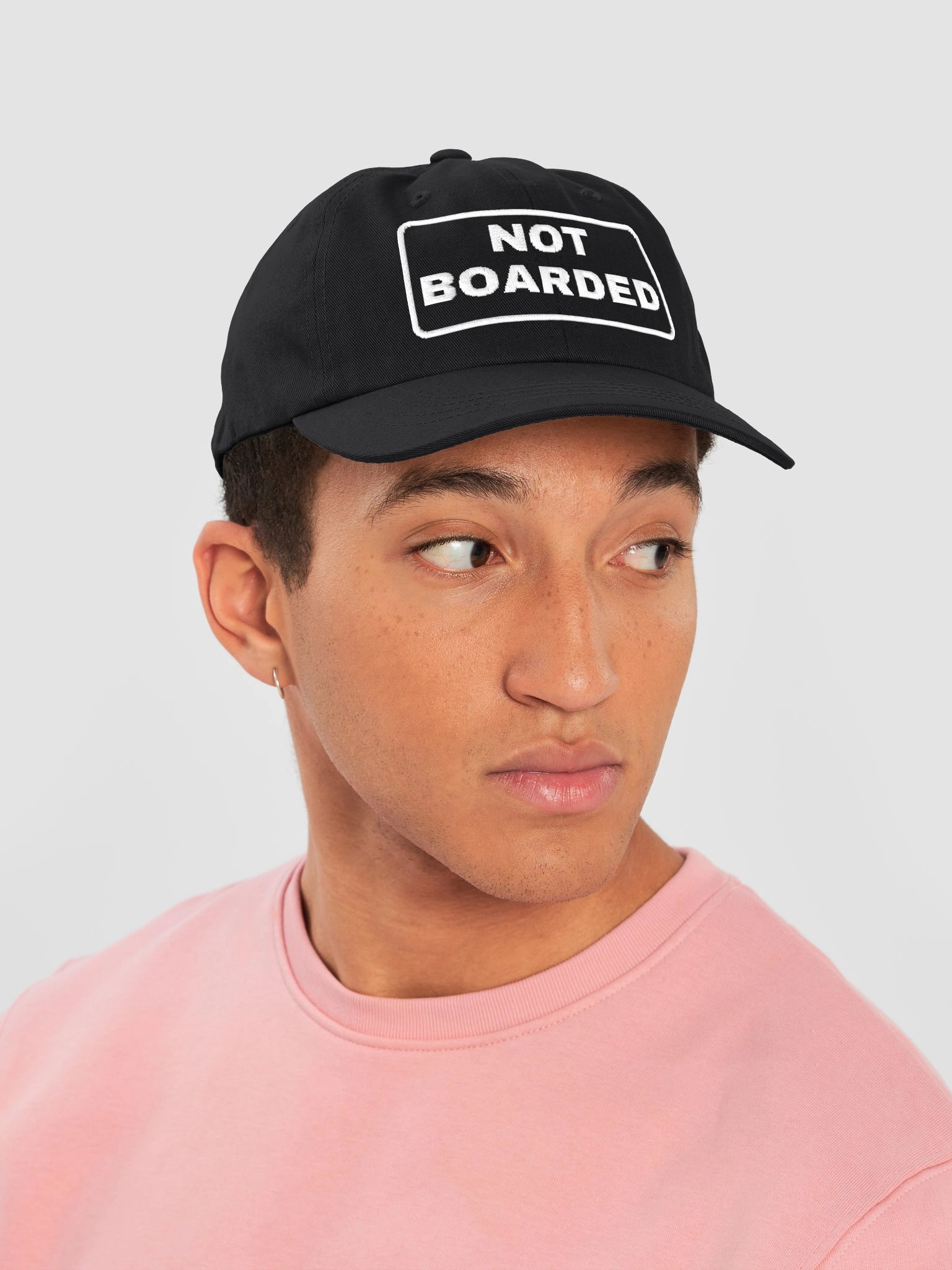 NOT BOARDED Dad Hat product image (22)