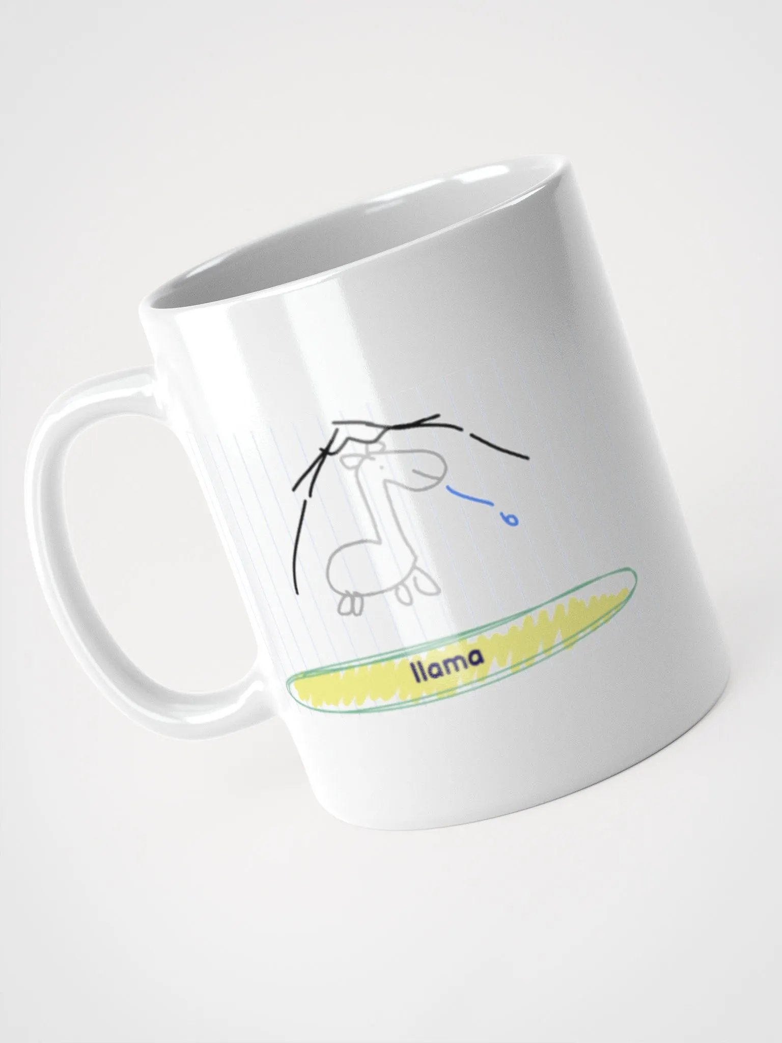 Llama mug product image (3)