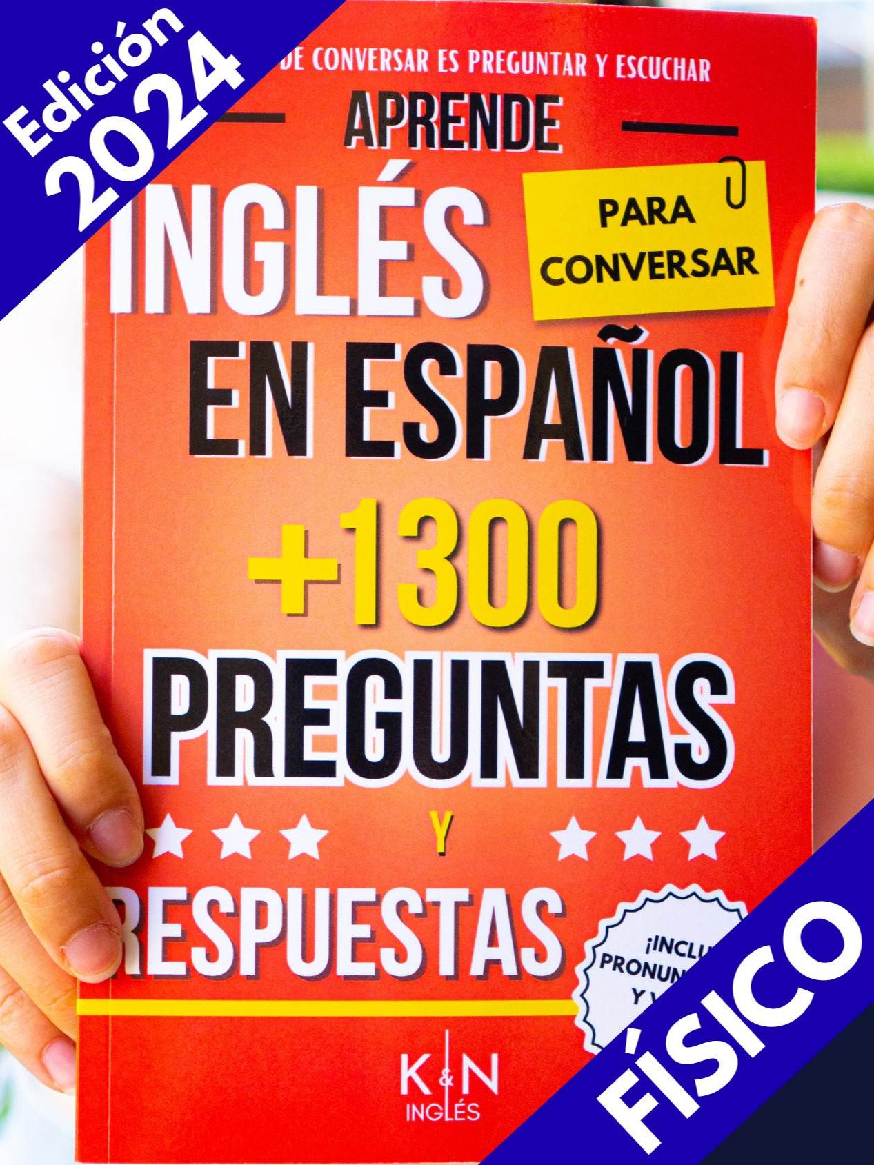 EDICIÓN 2024 Conversacional - Aprende Inglés con Pronunciación en Español - KNinglés product image (1)
