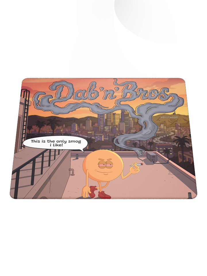 earth day Cali edition gaming mouse pad product image (1)