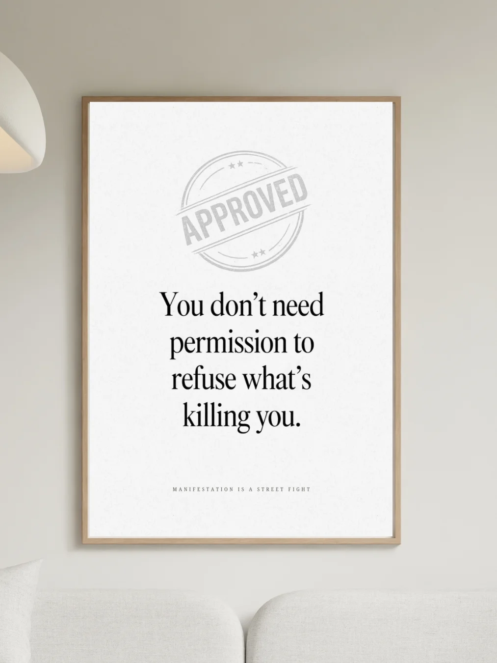 Manifestation Is a Street Fight – Minimalist Printable Wall Art Bundle product image (7)