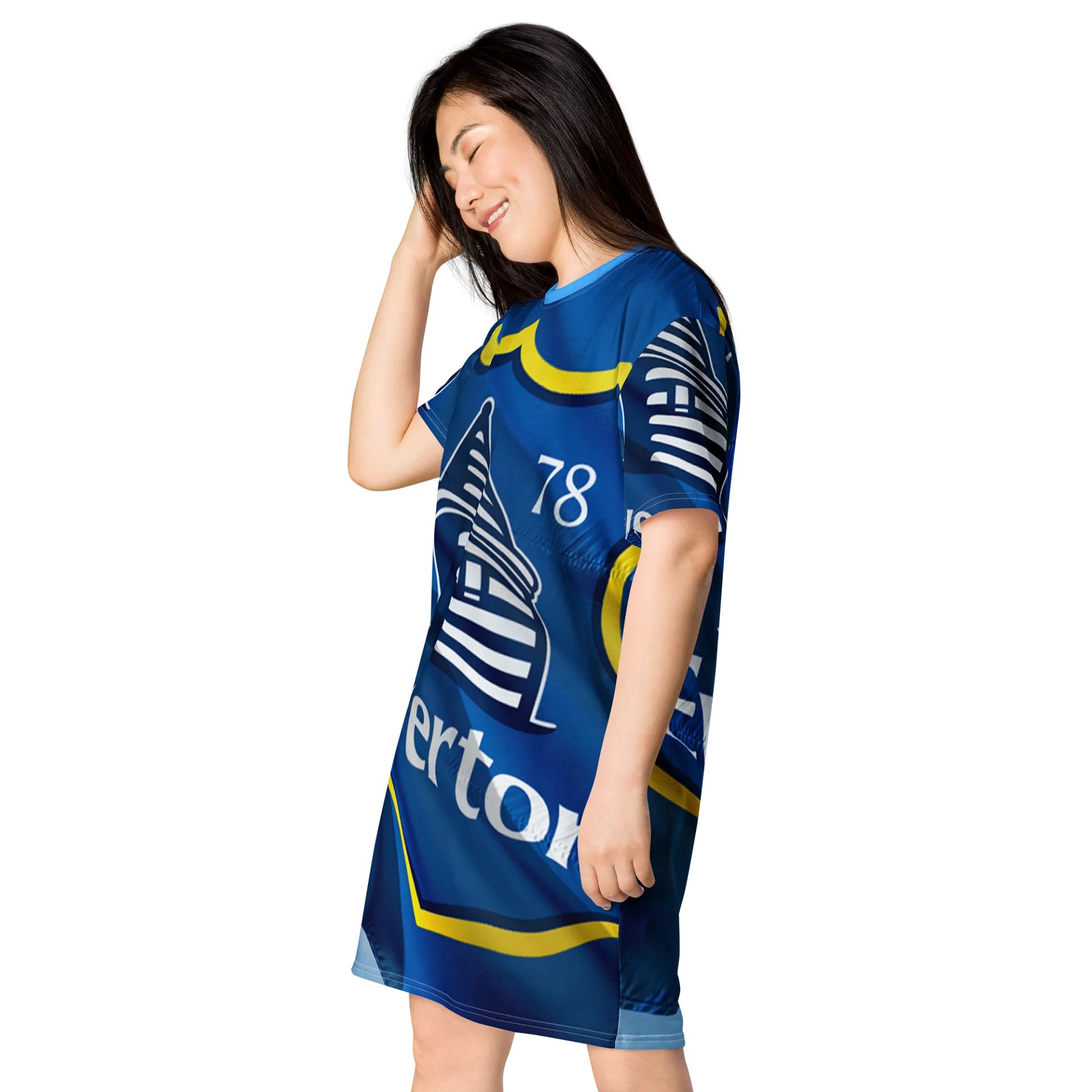 'The Spirit of Everton' All-Over T-Shirt Dress product image (3)
