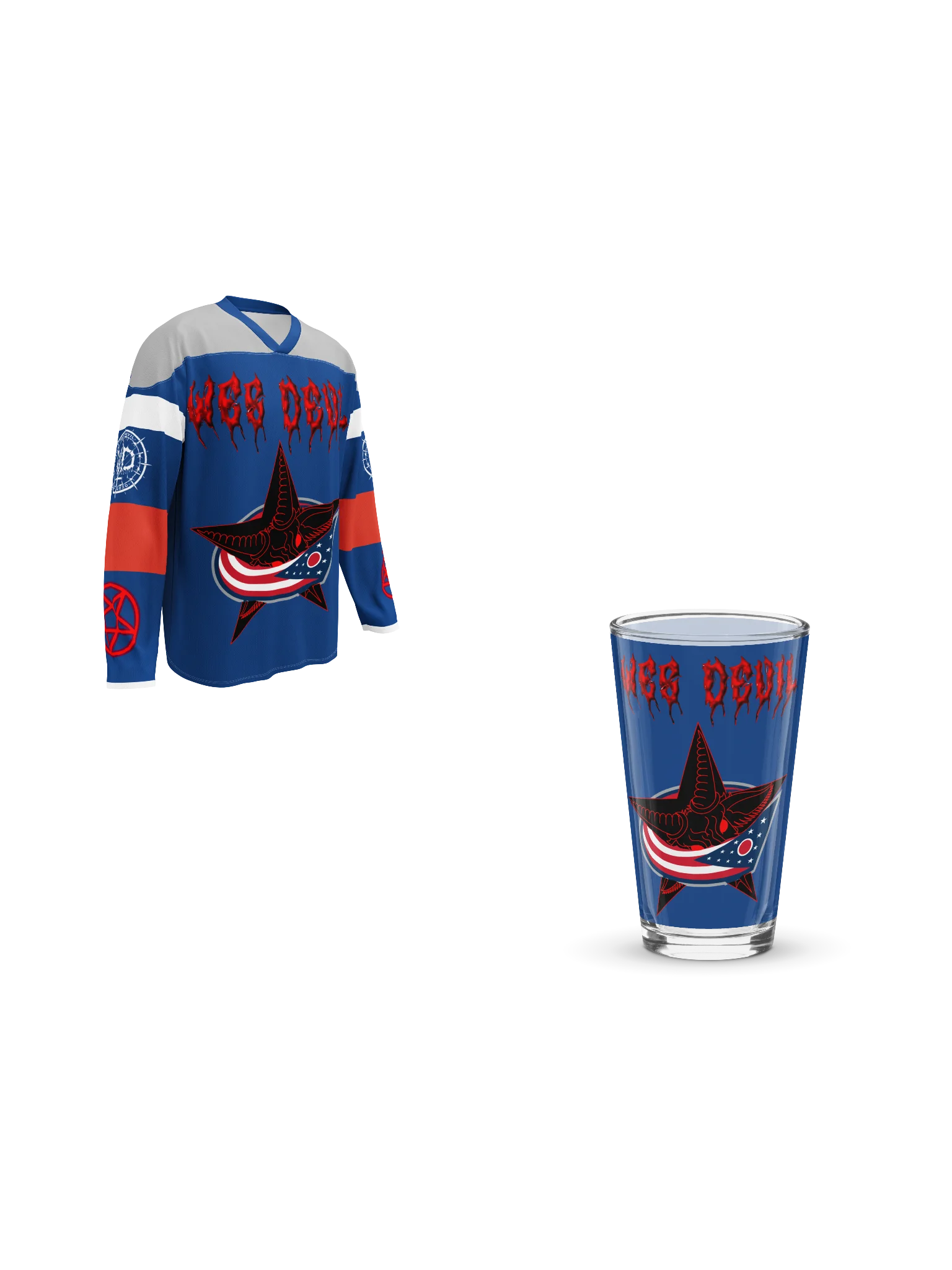 Wes Devil Hockey Jersey Bundle product image (1)