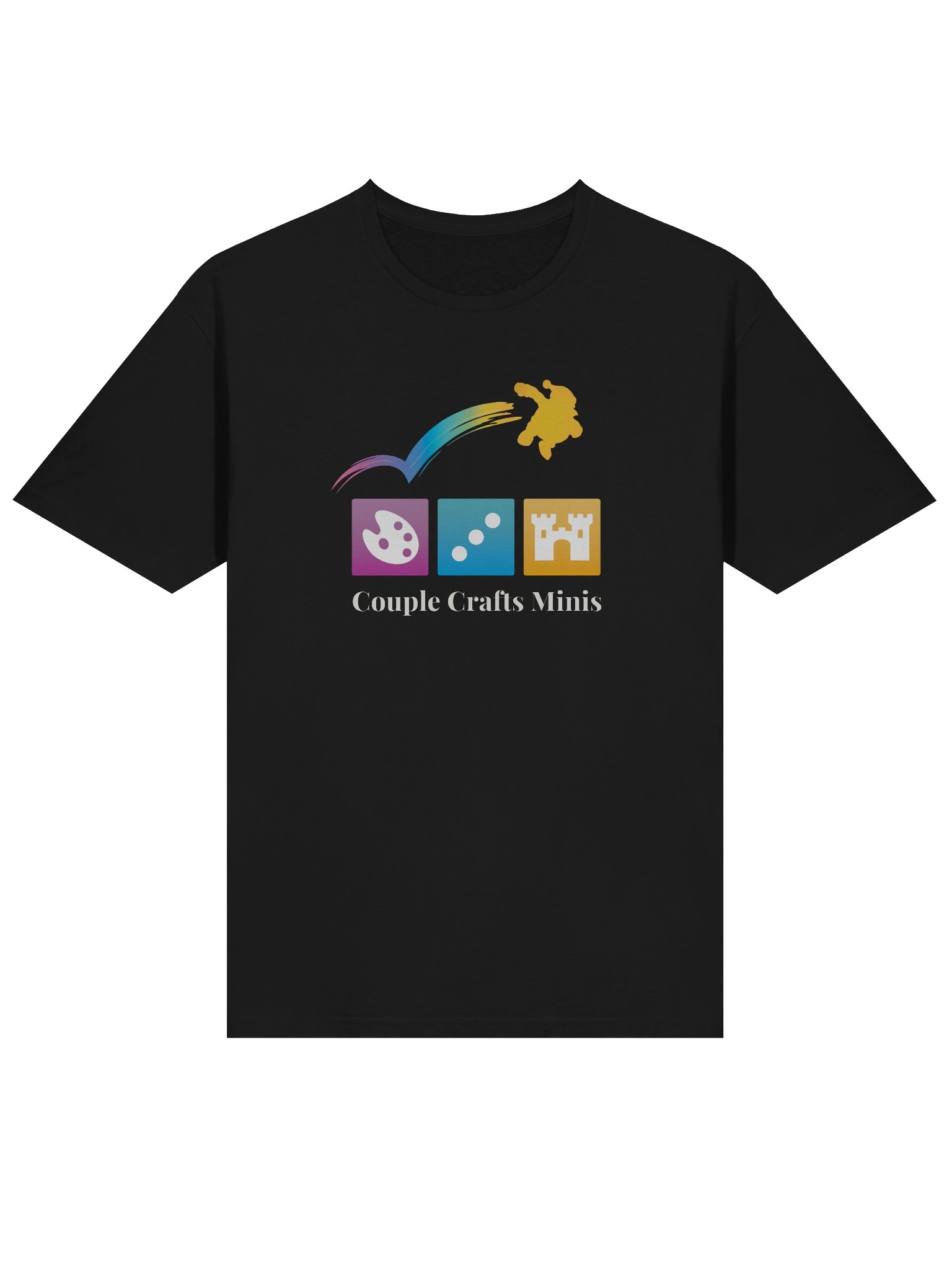 Couple Crafts Minis Unisex T-Shirt (Dark Colours) product image (14)