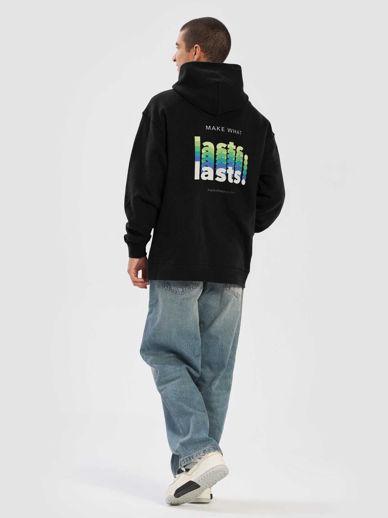 Make What Lasts — Superlinear Academy Hoodie product image (6)