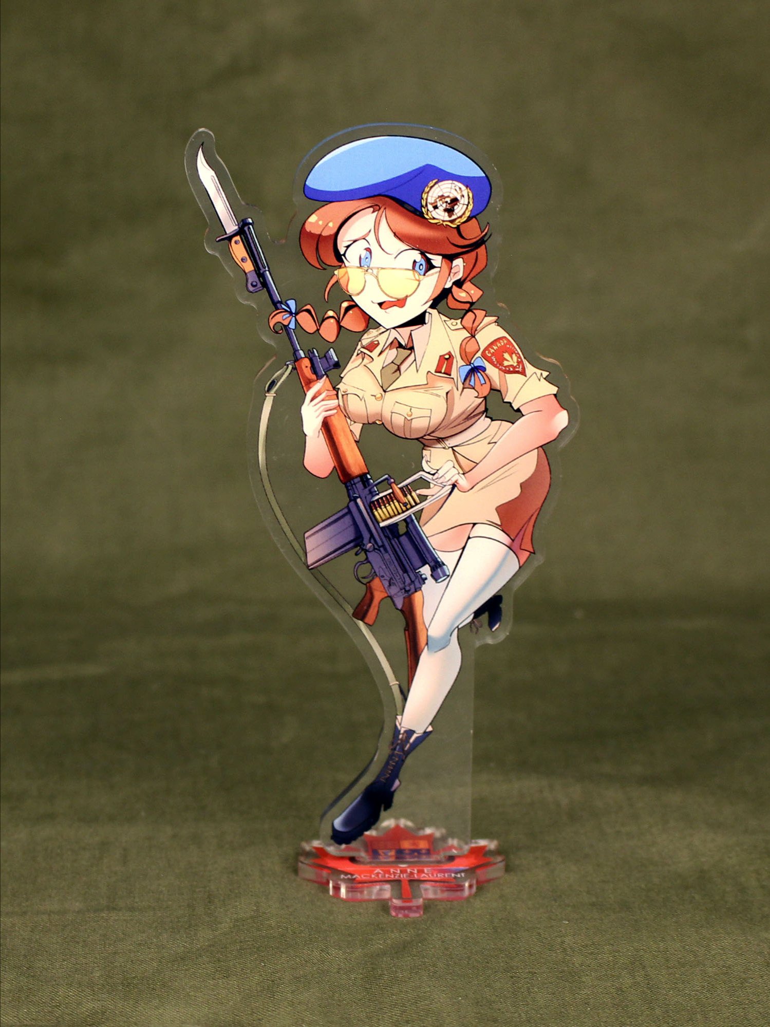 Anne Mackenzie-Laurent - Canadian U.N. Peacekeeper 7" Standee product image (1)