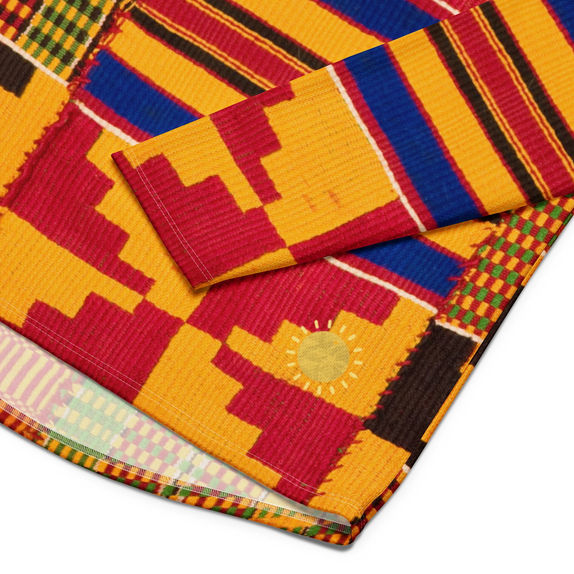 Kente Print Hockey Jersey — Unisex product image (3)