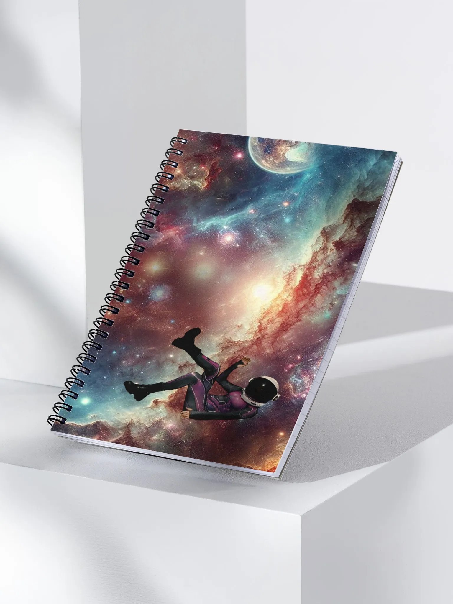 Cosmic Explorer Spiral Notebook product image (2)