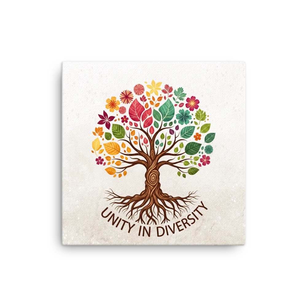Unity in Diversity on Canvas product image (1)