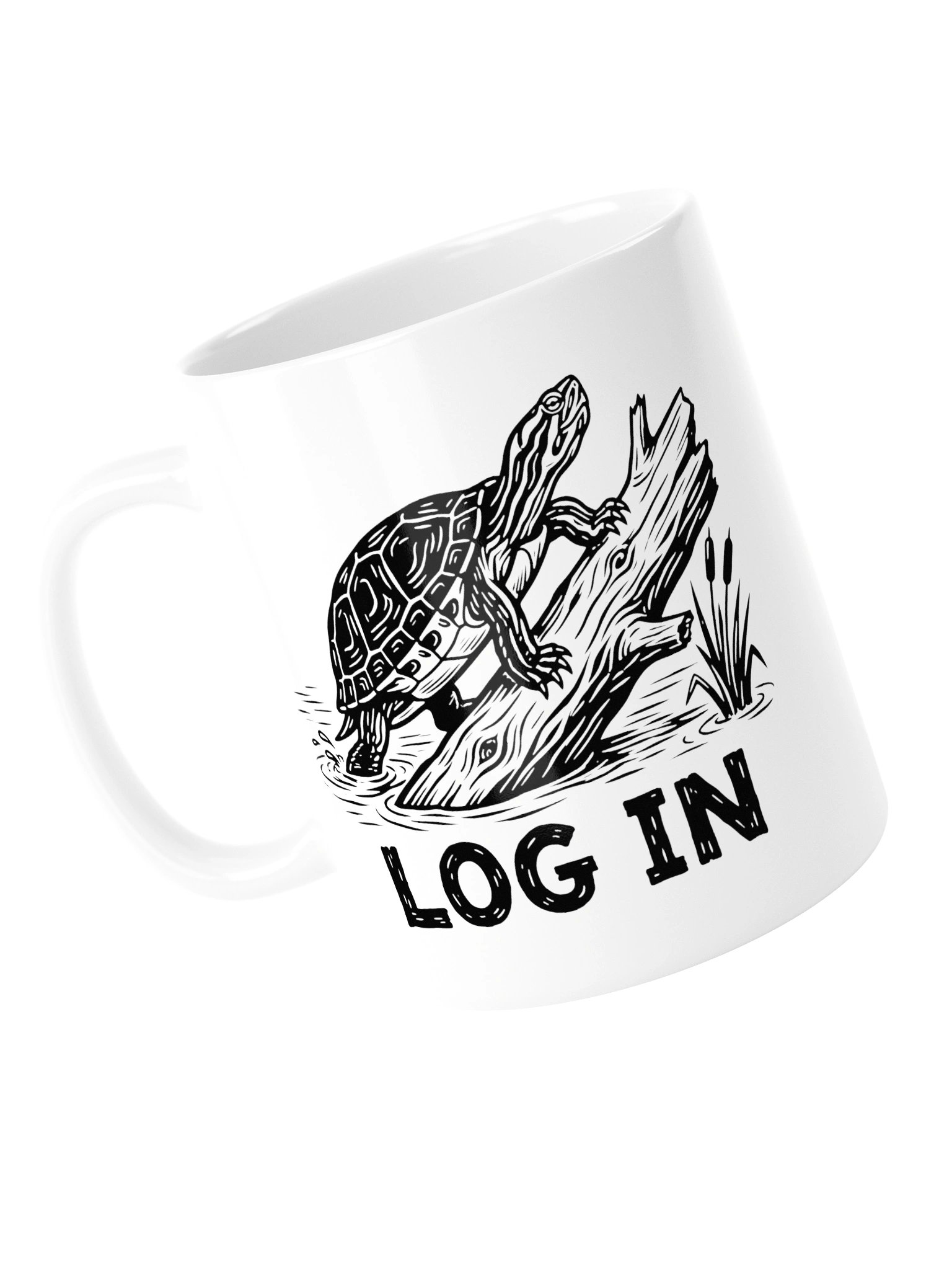 Log In, Log Out Turtle Mug product image (13)