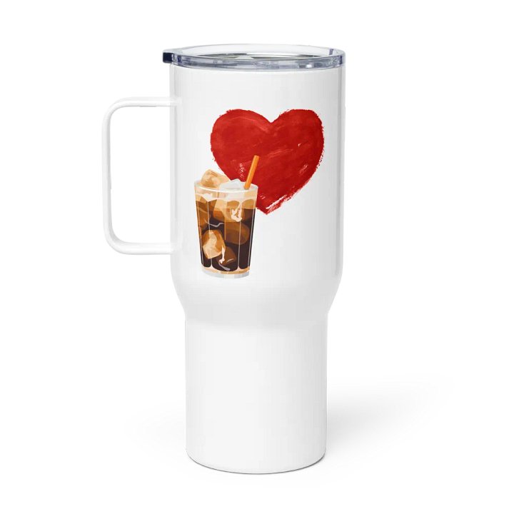 I Heart Iced Coffee Travel Mug product image (1)