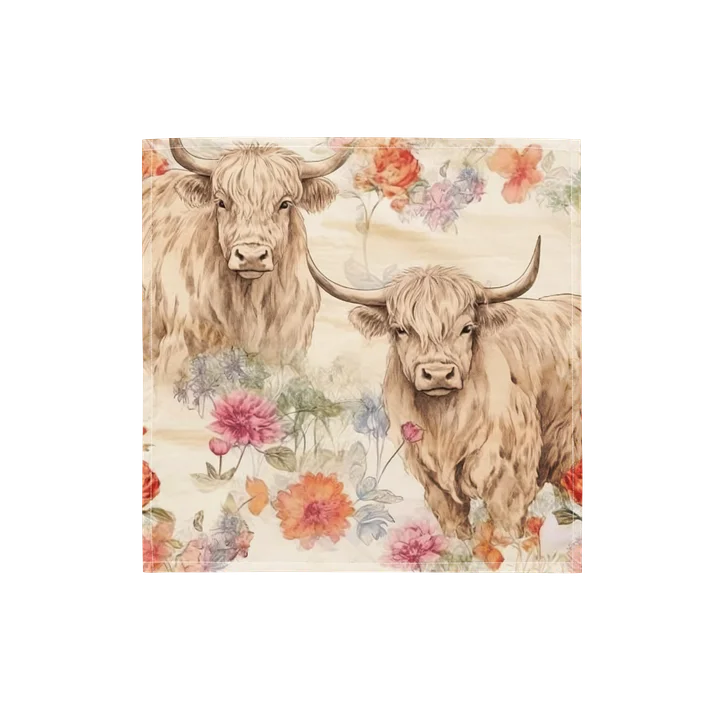 Highland Cows Bandana product image (1)