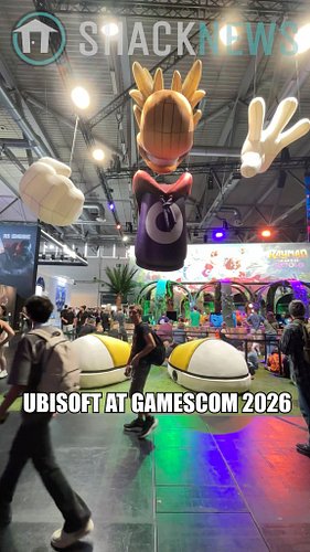 Ubisoft Booth at Gamescom 2026 #Ubisoft #gamescom #Germany #gaming #Rayman