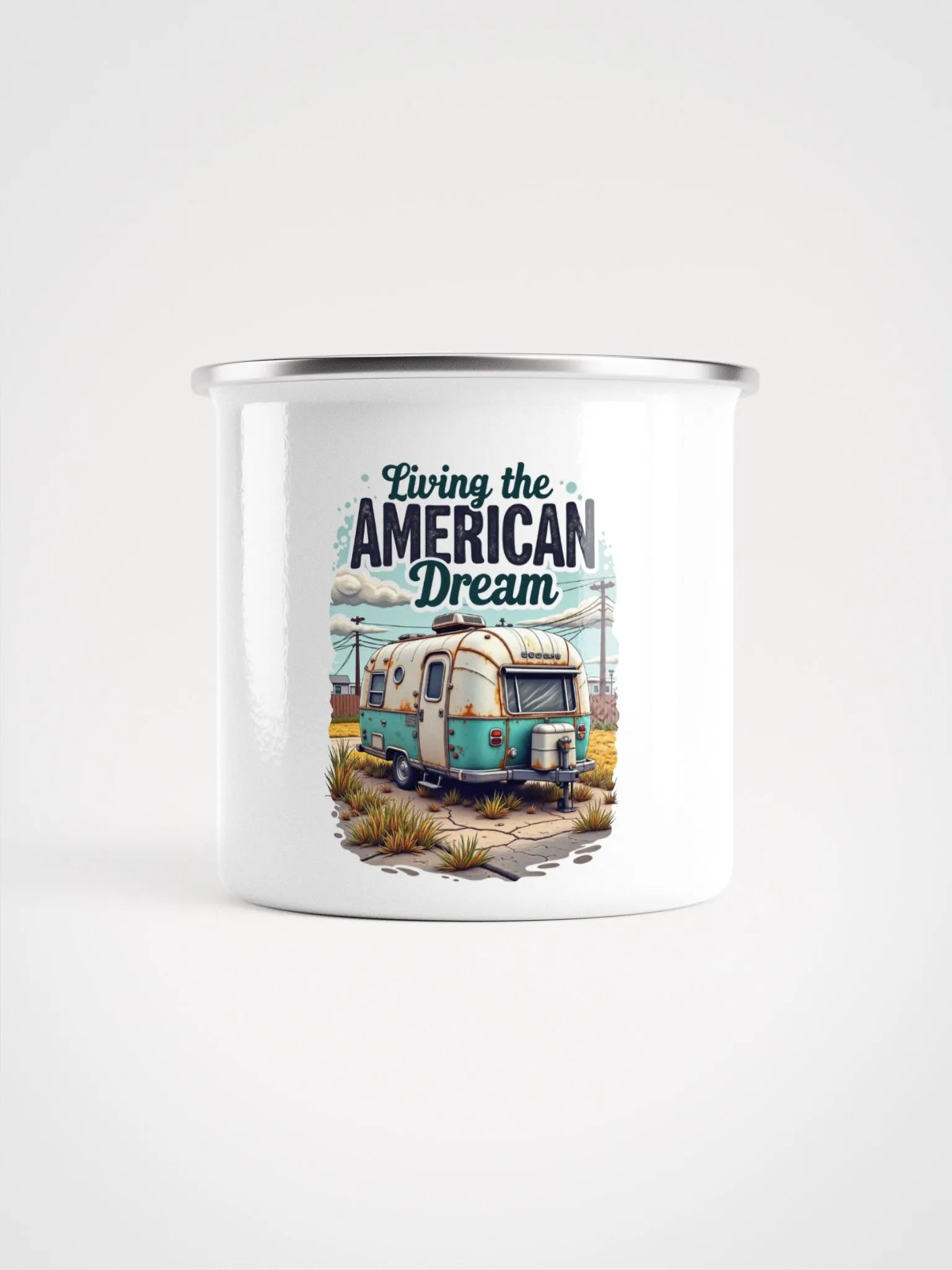 American Dream Enamel Mug product image (2)