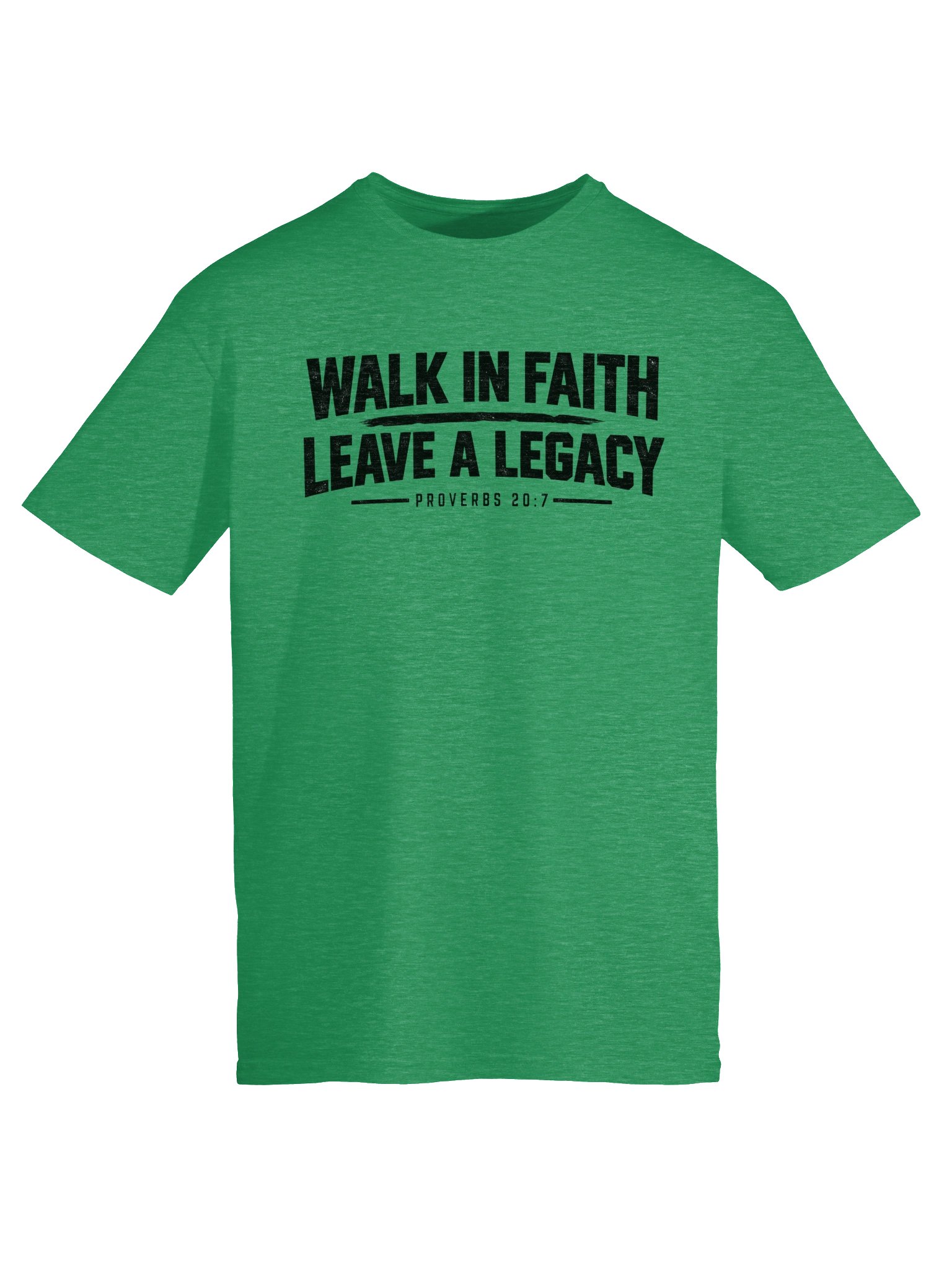 Walk in Faith, Leave a Legacy Tee | Proverbs 20:7 product image (95)