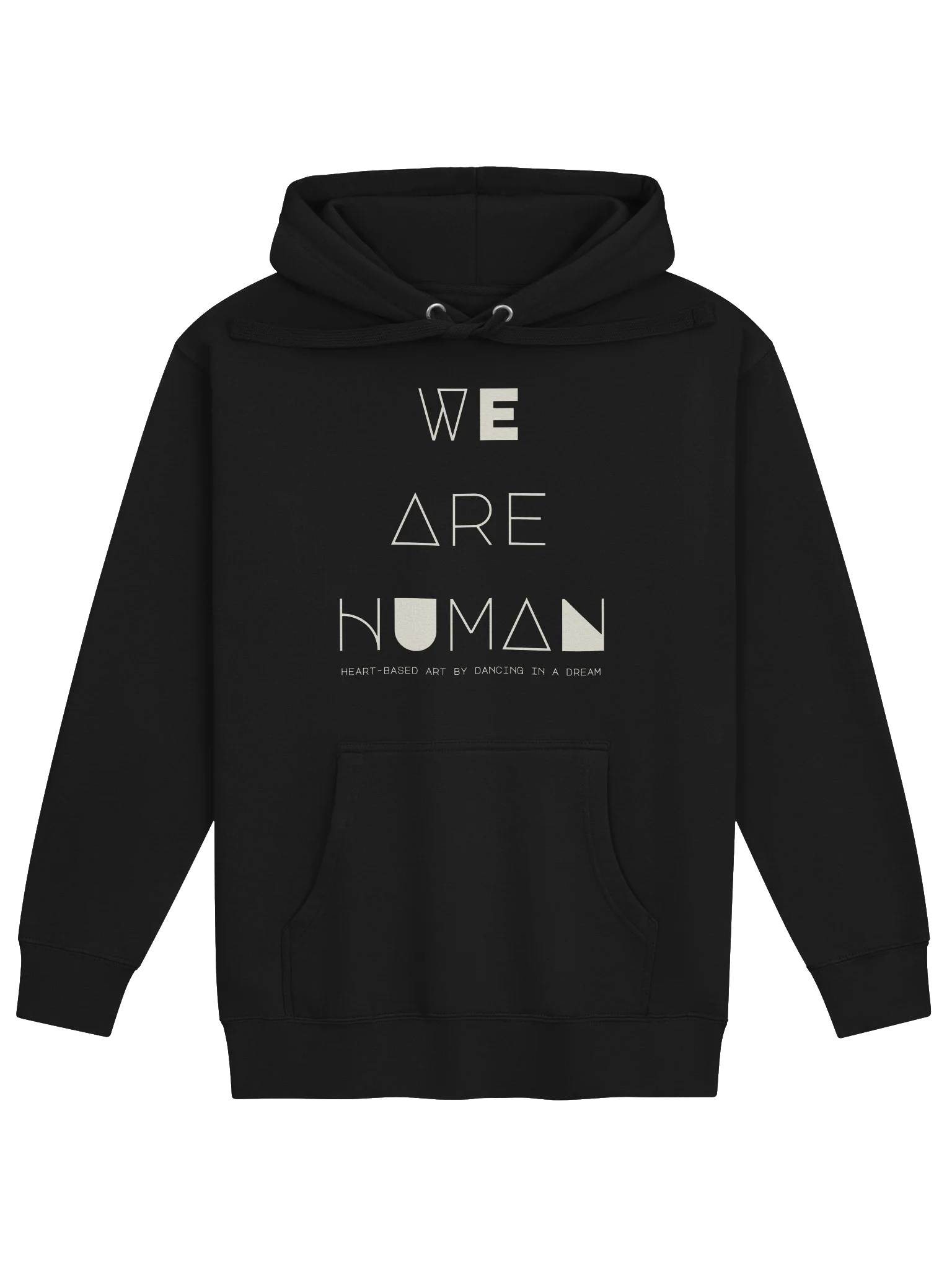 'we are human' hoodie product image (1)