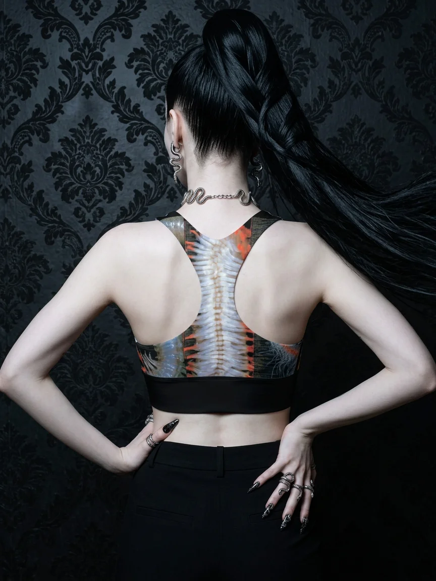 MOONWORM 01- CROP TOP BRALETTE product image (2)