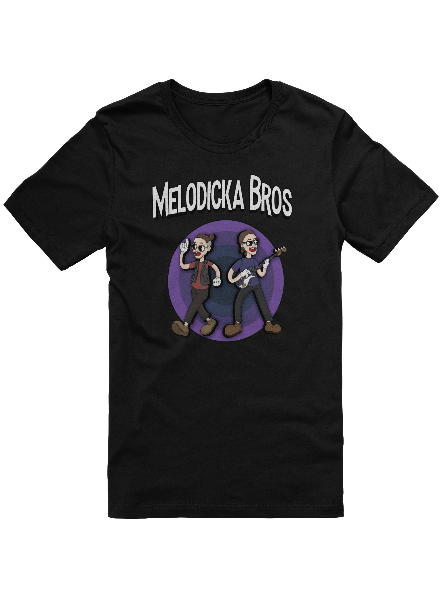 Melodicka Bros Cartoon (Black) product image (1)