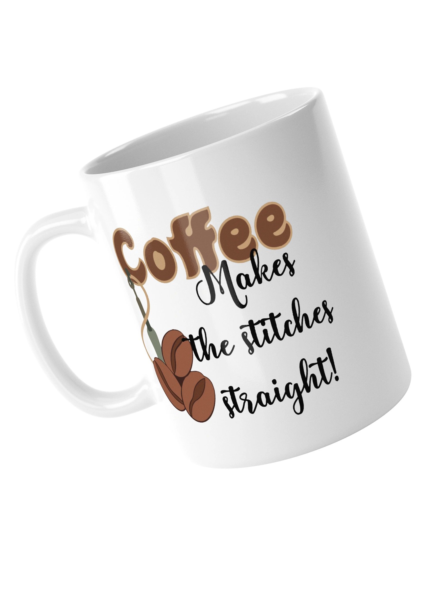 Mug Coffee makes the stitches Straight! product image (13)