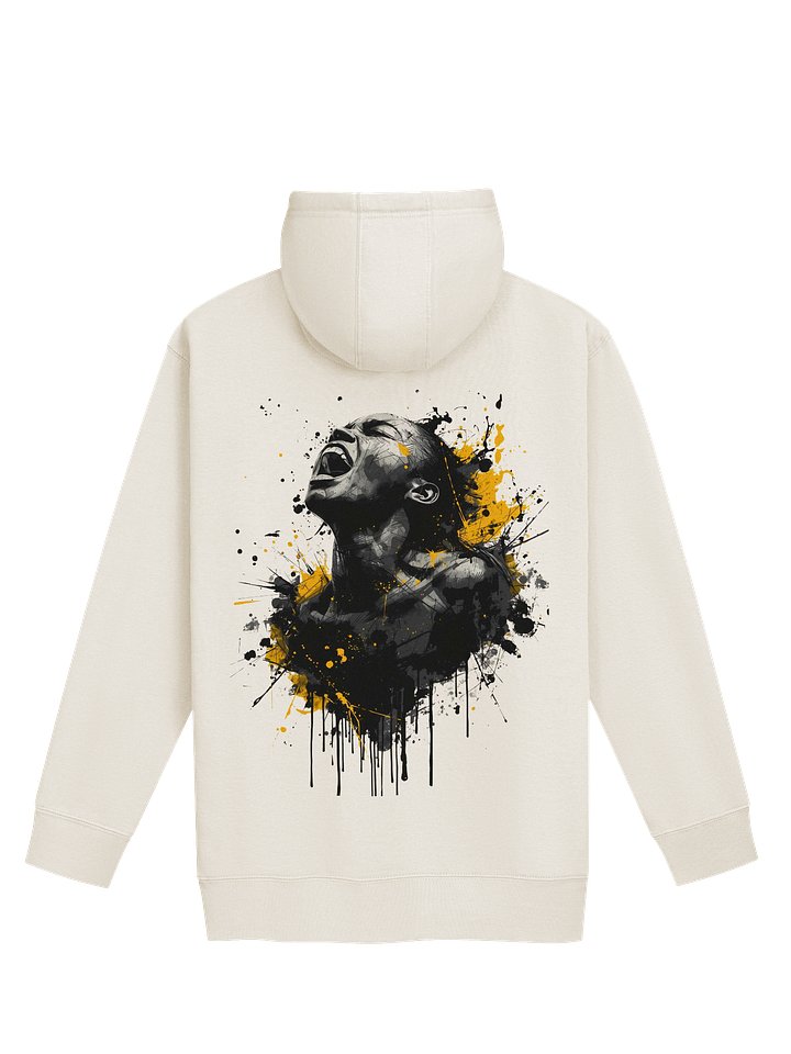 HAZARD EDITION: Electric Yellow & Black Ink Graphic Premium Hoodie & Sweatshirt Collection product image (1)