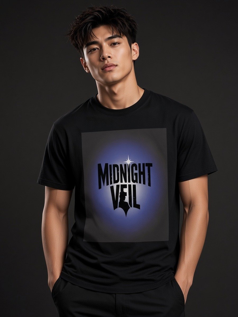 Midnight Veil Emblem Premium Heavyweight Tee product image (2)