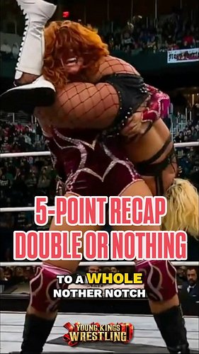 👑 King Riq’s 5️⃣-Point Recap: AEW Double or Nothing 👑

5. Adam Copeland deserves a second HOF induction 🐐

4. Stop kicking ou...