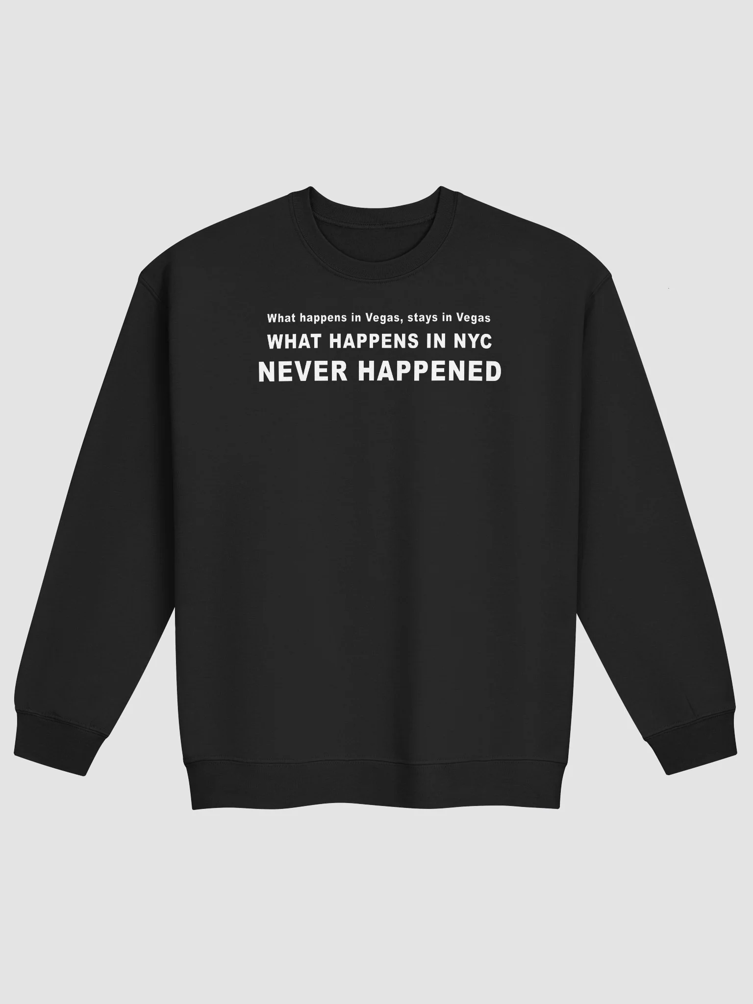 What Happens in NYC Sweatshirt • by Yo Ang product image (1)