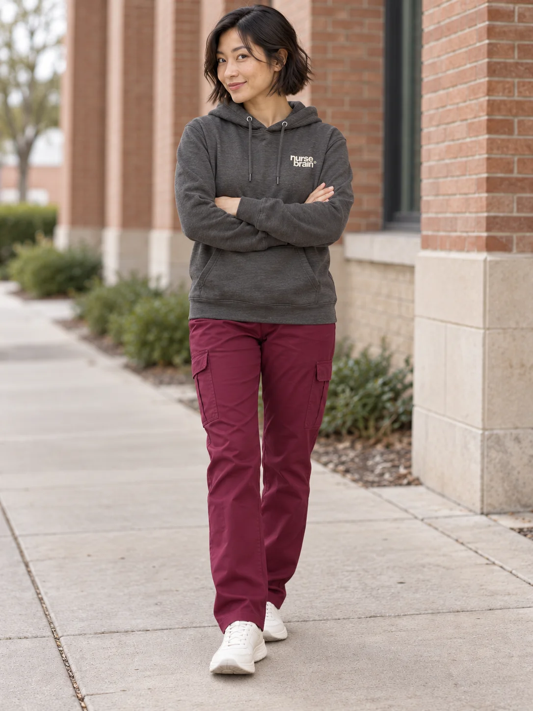 NurseBrain® Stacked Hoodie product image (1)