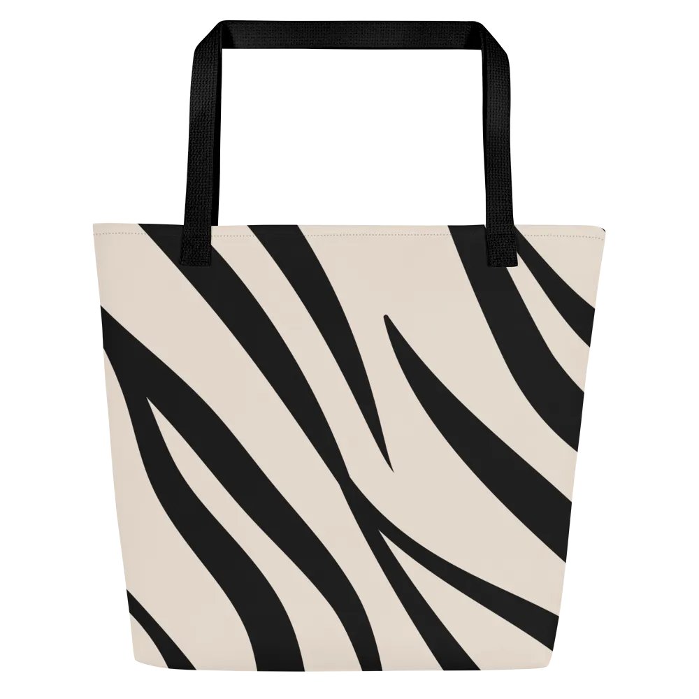 Afro Princess Polyester Tote (Zebra) product image (3)