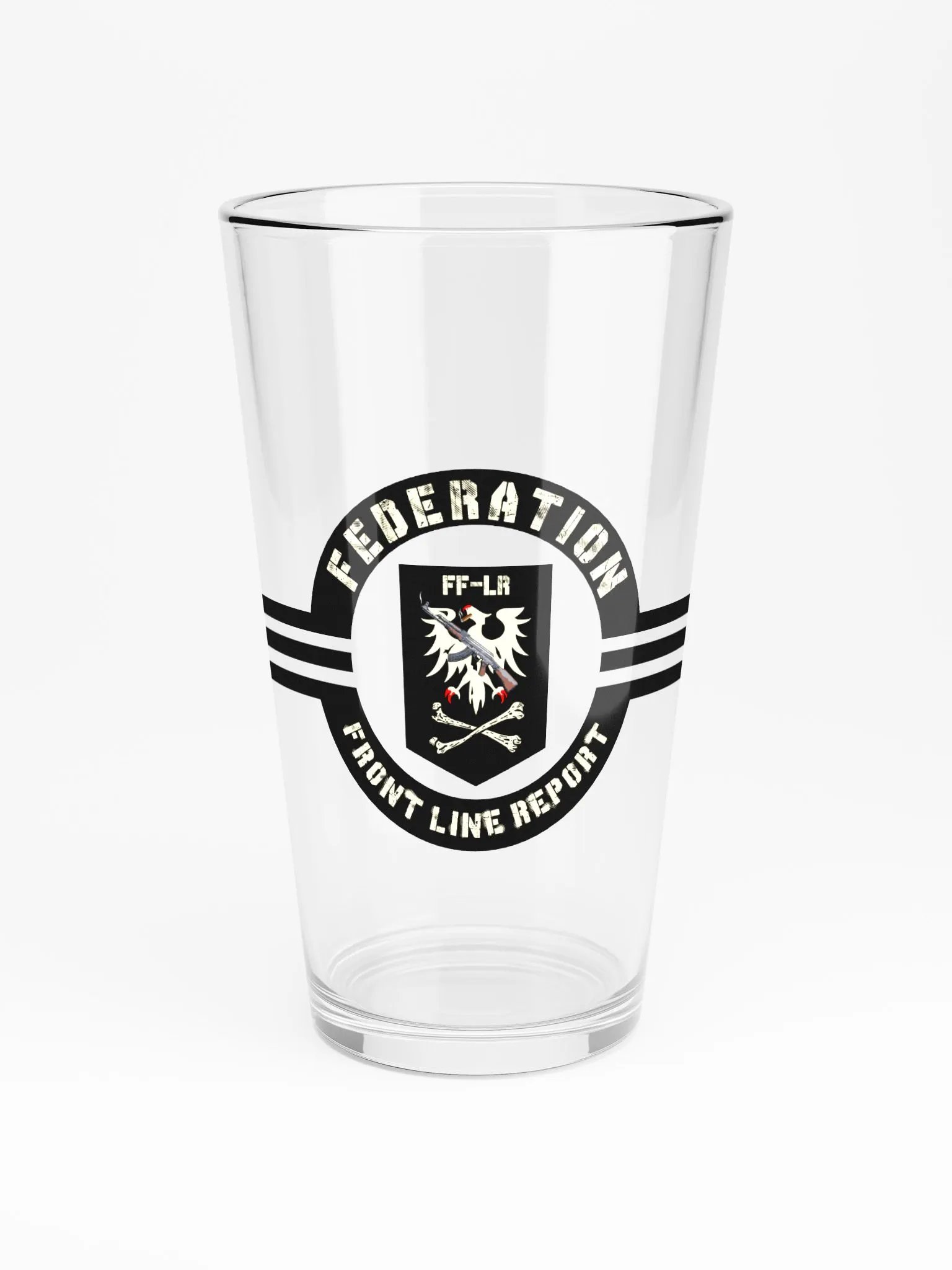Federation Front Line Shaker Pint Glass product image (3)