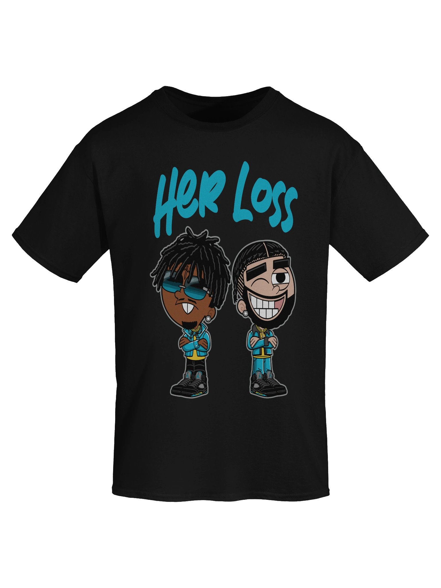 Trendy Cartoon Characters Tee - Unisex T-Shirt – Premium Printed T-Shirt for Everyday Casual & Streetwear product image (7)