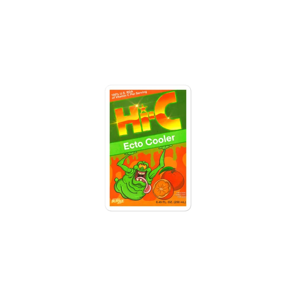 Hi-C Ecto Cooler Reissue Juice Box Magnet product image (1)